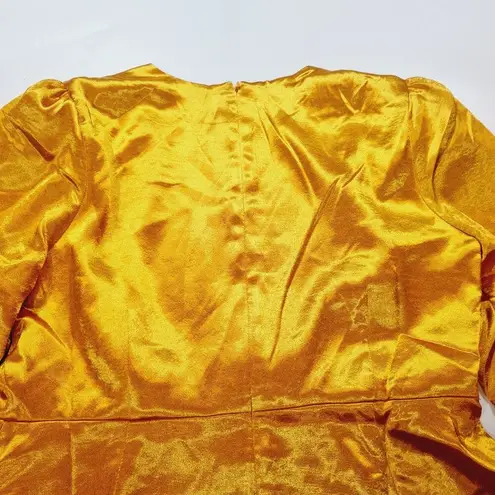 House of Harlow 1960 x REVOLVE Krisha Mini Dress in Yellow Gold XL