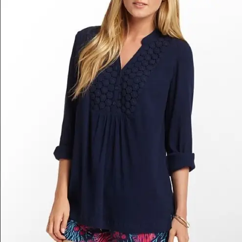 Lilly Pulitzer  Navy Freya Tunic thumbnail 2