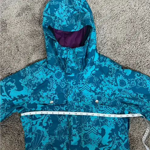 Oakley RARE turquoise and teal thermolite Snowboard Ski jacket women’s XS