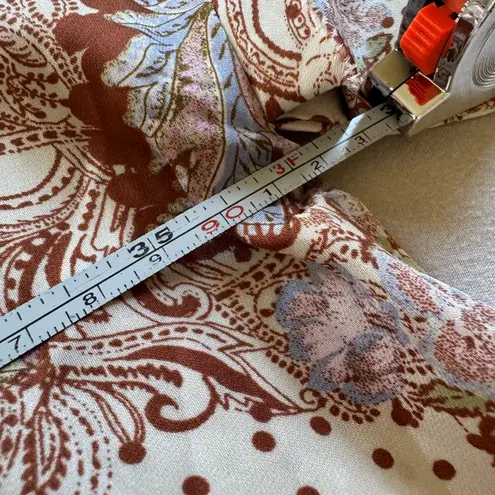 Free People Intimately Dreamy Days/Goddess Satin Sleep Pajama Set size M Brown Size M