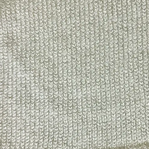 Tahari ASL beige Knit Sweater Blouse Normcore Womens Preppy Modest Mature 4P