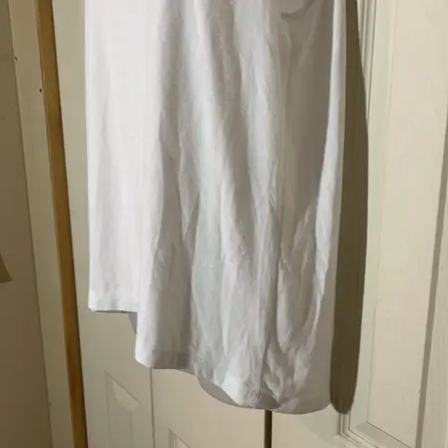 Modern Lux White "Cat Mom" Tank Top Large