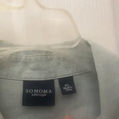 Sonoma FINAL MARKDOWN  life and style blouse xl