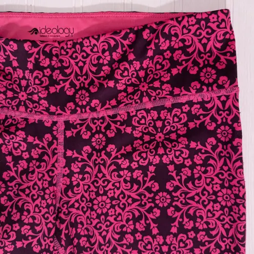 Ideology Activewear Leggings Womens Small Pink Brown Athletic Pants Yoga Workout