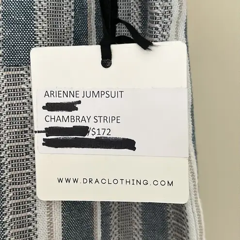 Anthropologie NWT DRA Arienne Chambray Jumpsuit size XS