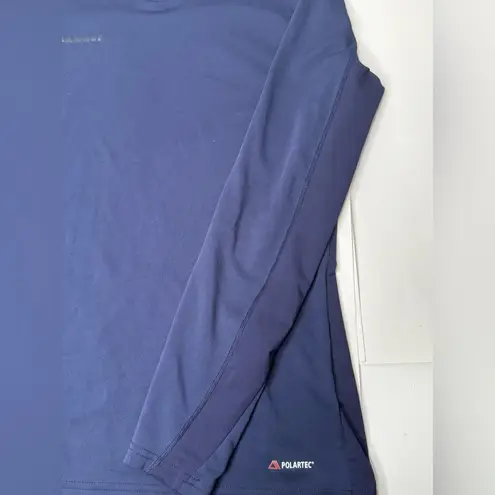 Mammut Sertig Long Sleeve Shirt Women’s Size M Blue Hiking Running Polartec Size M