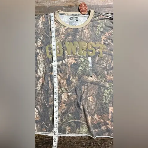 American Highway Buckle Go West Camo Graphic Tee