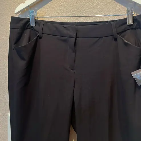 Mixit New Women’s Black Slacks Pants Trousers Size 12P Petite NWT