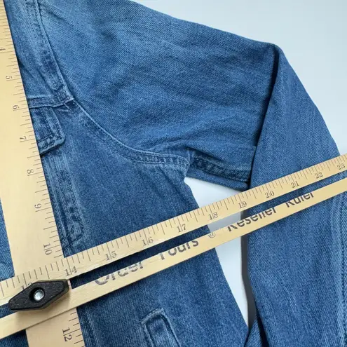 J.Crew Jacket Womens Medium Blue Brilliant Day Wash Classic Denim Trucker