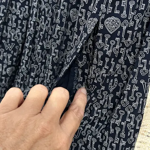 Jack Wills Fabulously British Key Print Sleeveless Dress