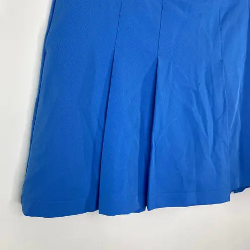 Lady Hagen  Preppy Blue 7” Pleated Fashion Golf Skort Active Womens Size 10