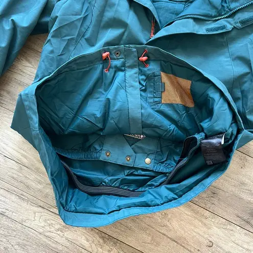 Burton Women's XL Jet Set Ski Jacket Teal Snowboarding Waterproof Insulated