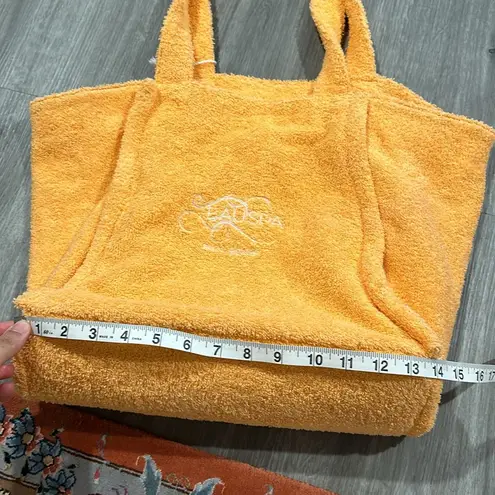 DLD Terry Beach Bag x Eau Spa Palm Beach Orange