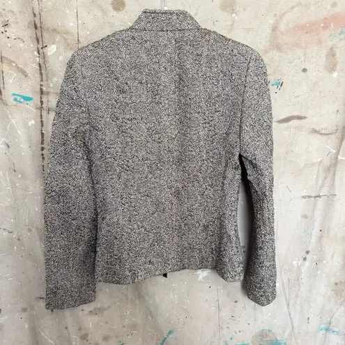 Akris Silk Tweed Pattern Jacket