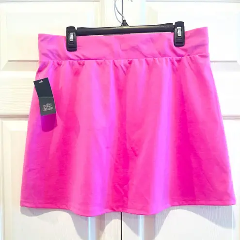 Wild Fable Women Pink Stretchy Shorts Skirt XL