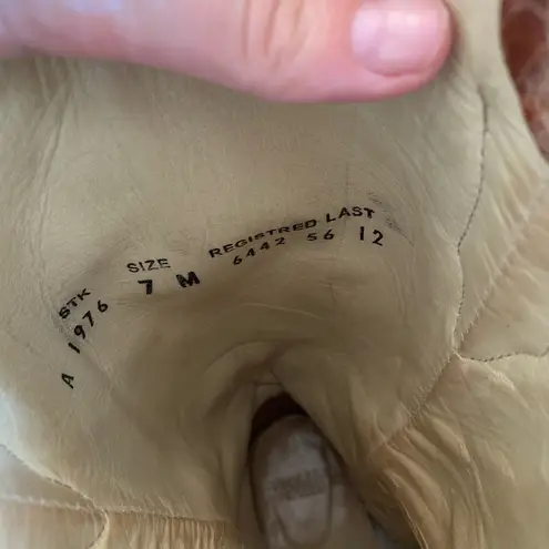 Corral Western Cowgirl Boots Heeled Shoes Blue Size 7 Leather Footwear Boho