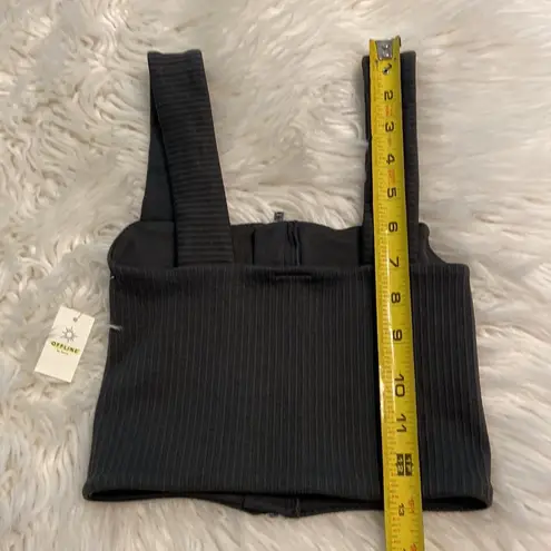 Aerie Offline By   Shirt size XXS very cute brand new with tag color is dark gray