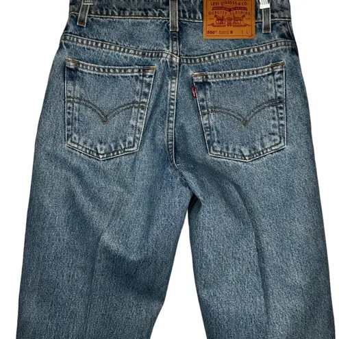 Vintage Levi's 550 High‎ Rise Jeans Relaxed Fit Tapered Leg Blue Size undefined
