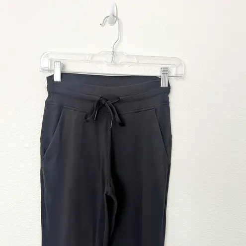 Lululemon [] Black Ready To Rulu Jogger Crop High Rise Athleisure Workout Size 2