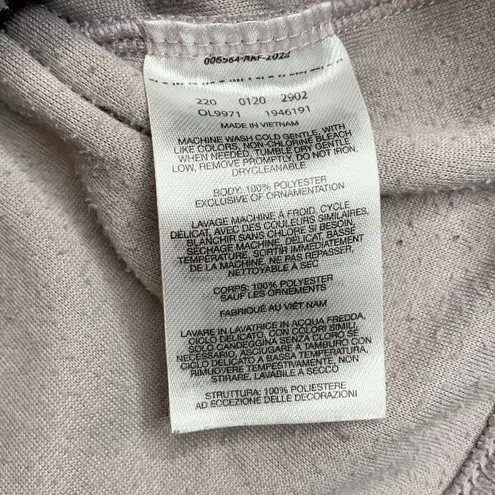 Mountain Hardwear Microchill Zip T Fleece Pullover gray women’s size medium