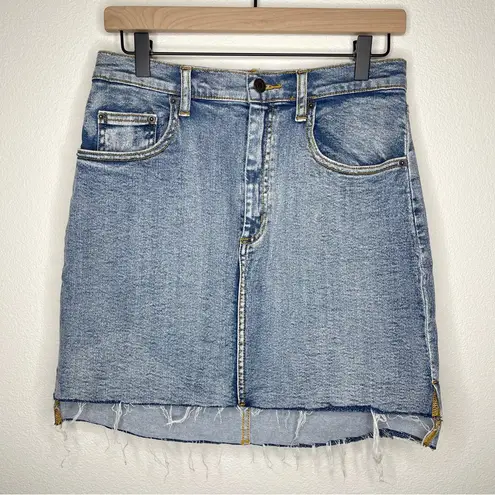 Aritzia Wilfred Free Denim Mini Skirt 8 Blue