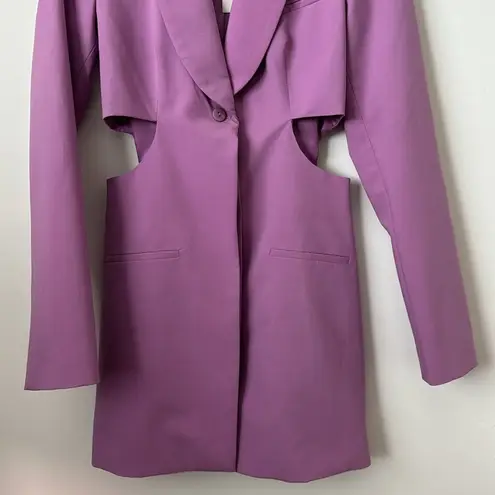 ZARA  Blogger Favorite Purple Blazer Dress Size: XS