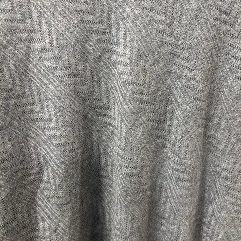 Democracy NWT Dolman Sleeve Sweater Herringbone Pattern Dusty Blue Size 1x