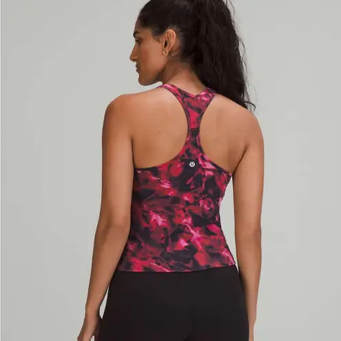 Lululemon  Cool Racerback Intensity Pink Blossom Multi Active Tank Top Size 0 731