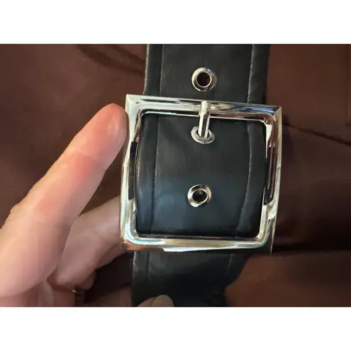 We Wore What NWT Rib Sleeve Brown & Black Belted Blazer Size Small