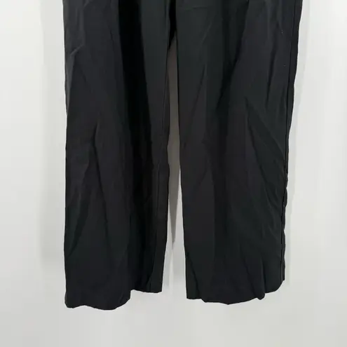 Sam Edelman  Codie Pants Size 29 Black NWT High Rise Wide Leg Pleated Trousers