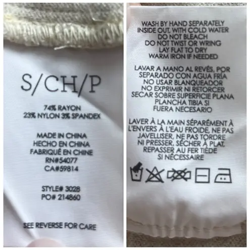 CAbi  Blazer Charlie Knit Double Breasted 3028 Oatmeal Cream Women’s Size Small