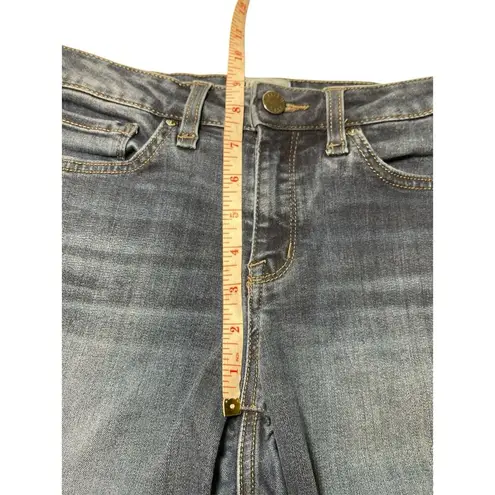 William Rast Juniors Size 28 Pockets Whiskered Perfect Skinny Denim Blue Jeans