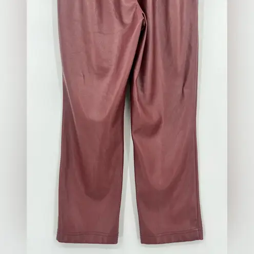 Marc New York Andrew Marc Faux Leather Pant Drawstring Full Control Waistband XS