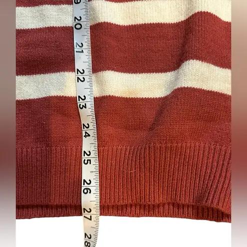 Kirundo Striped Mock Neck Button