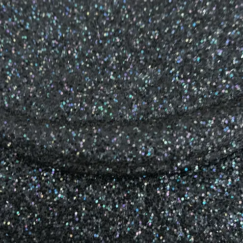 Lenox Bags Vintage Sparkling Black Glitter Evening Bag