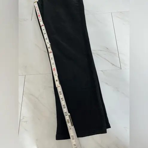 Mother the high waisted rider ankle straight jean in not guilty black size 26