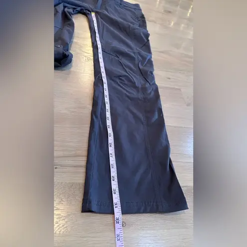 prAna  women's Hallena hiking pant coal gray size 8