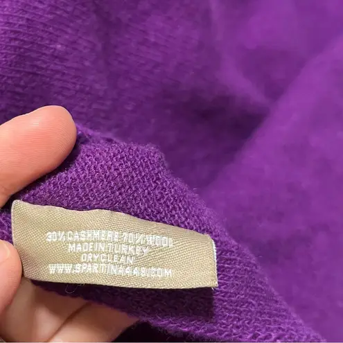 Spartina 449 Purple Sea Spray Poncho- One Size