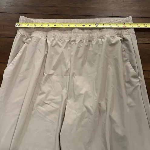 Old Navy  Tan High-Waisted SleekTech Barrel Ankle Pants Large tall Savanna Grass