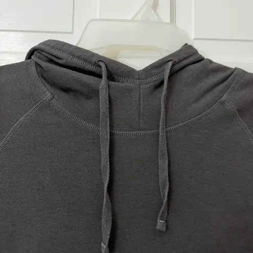 Free Fly Bamboo Womens Performance Hoodie Lightweight Fleece Sz S Thumbholes Gray