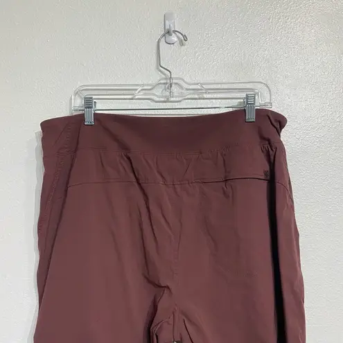 Mountain Hardwear  Burgundy Pull On Pants Sz XL