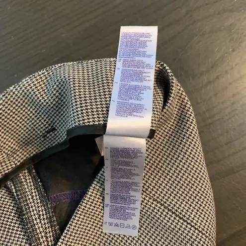 NYDJ Womens Houndstooth Ankle Bootcut Lift Tuck Dress Pants Size 12P Petite