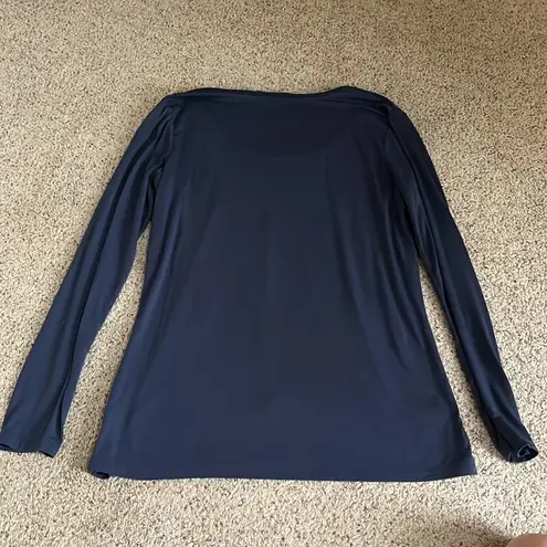 Athleta Long Sleeve Criss Cross Top