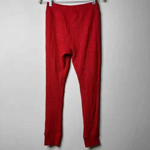 Aerie  Red Thermal Pajama Pants Women's Medium