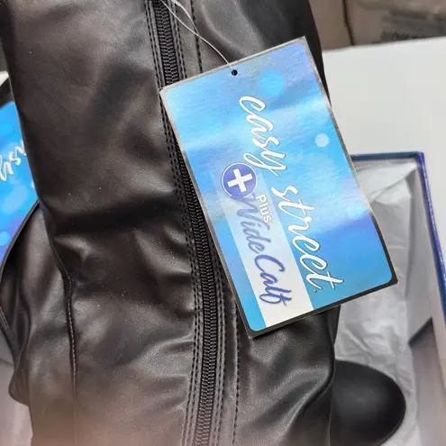 Easy Street Women's Tucker Stretch-For-Fit Tall Riding Boots- Size 7.5 WC