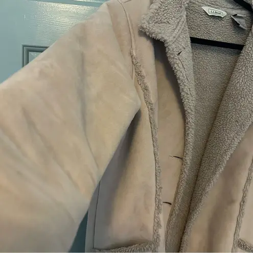 L.L.Bean vintage  shearling long jacket