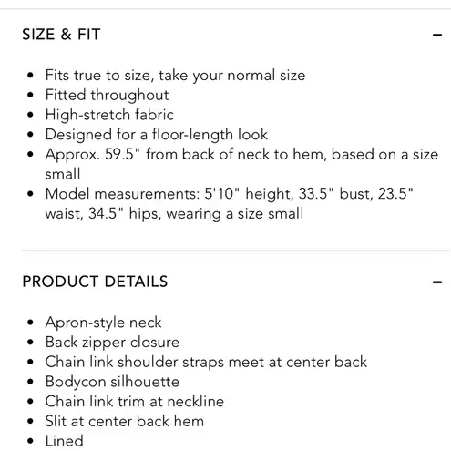 Nookie Australia Formal Bodycon Low Back Floor Length Maxi Lexi Chain Gown Slit