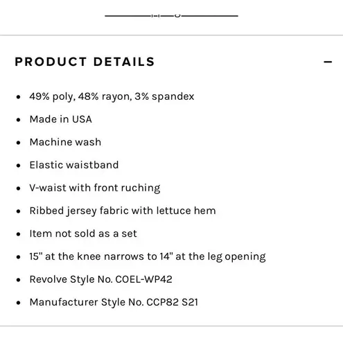 Camila Coelho Womens XXS Ivory Sophia Pants Cropped Flare New Ribbed