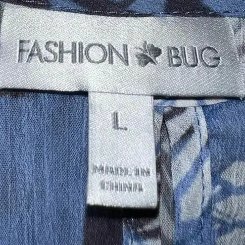 Fashion Bug blue blouse women’s size large