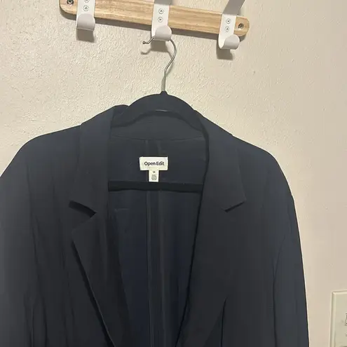Open Edit ‎ Relaxed Fit Blazer in Black Size 1X